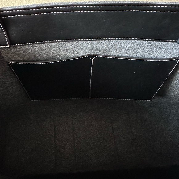 Chloe Large Woody Tote Bag, Grey - Picture 8 of 11